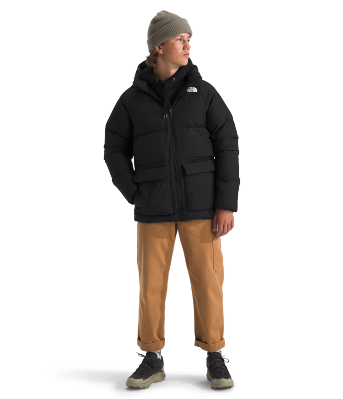 The North Face NF0A88UW Teen North Down Fleece Lined Short Parka