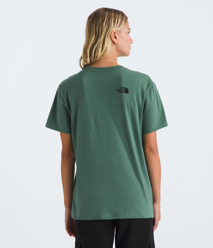 The North Face NF0A8B8B Women's Short Slv Box Half Dome Tee