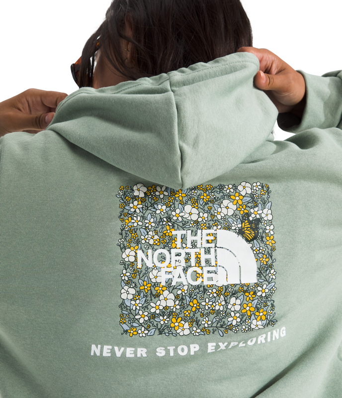The North Face NF0A8FQ4 Wmns Evolution Floral Box NSE Hoodie