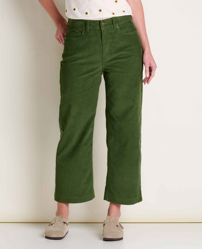 Toad & Co T1000056 Wmns Coaster Cord Wide Leg Pant