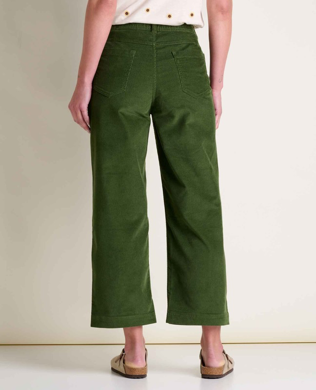 Toad & Co T1000056 Wmns Coaster Cord Wide Leg Pant