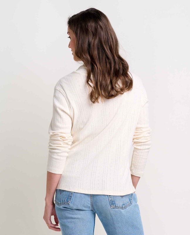 Toad & Co T1241410 Ws Foothill Pointelle LS T-Neck