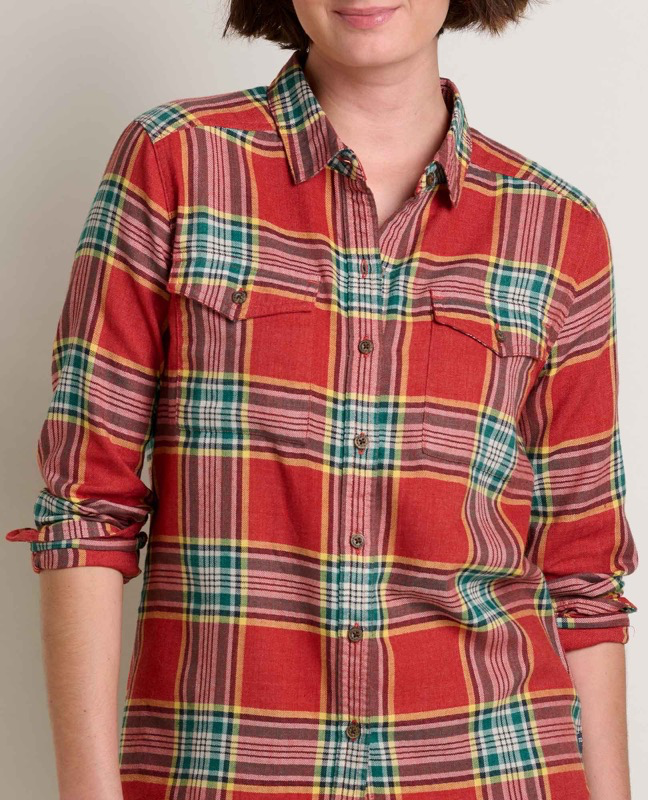 Toad & Co T1241913 Ws RE-Form Flannel Shirt