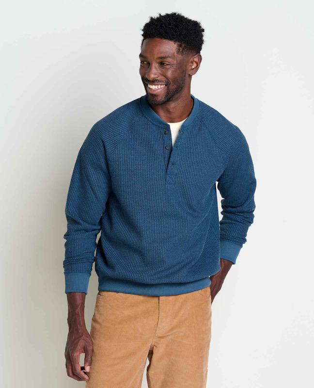 Toad & Co T2241406 Ms Bitterroot LS Henley