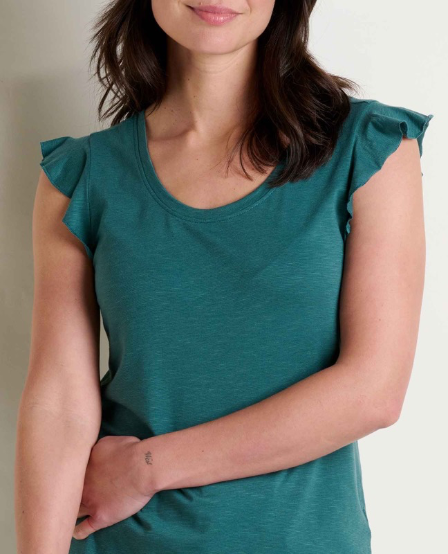 Toad & Co Ws Rufflita II Tee - T1112011