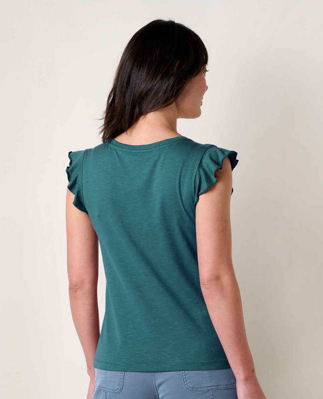 Toad & Co Ws Rufflita II Tee - T1112011