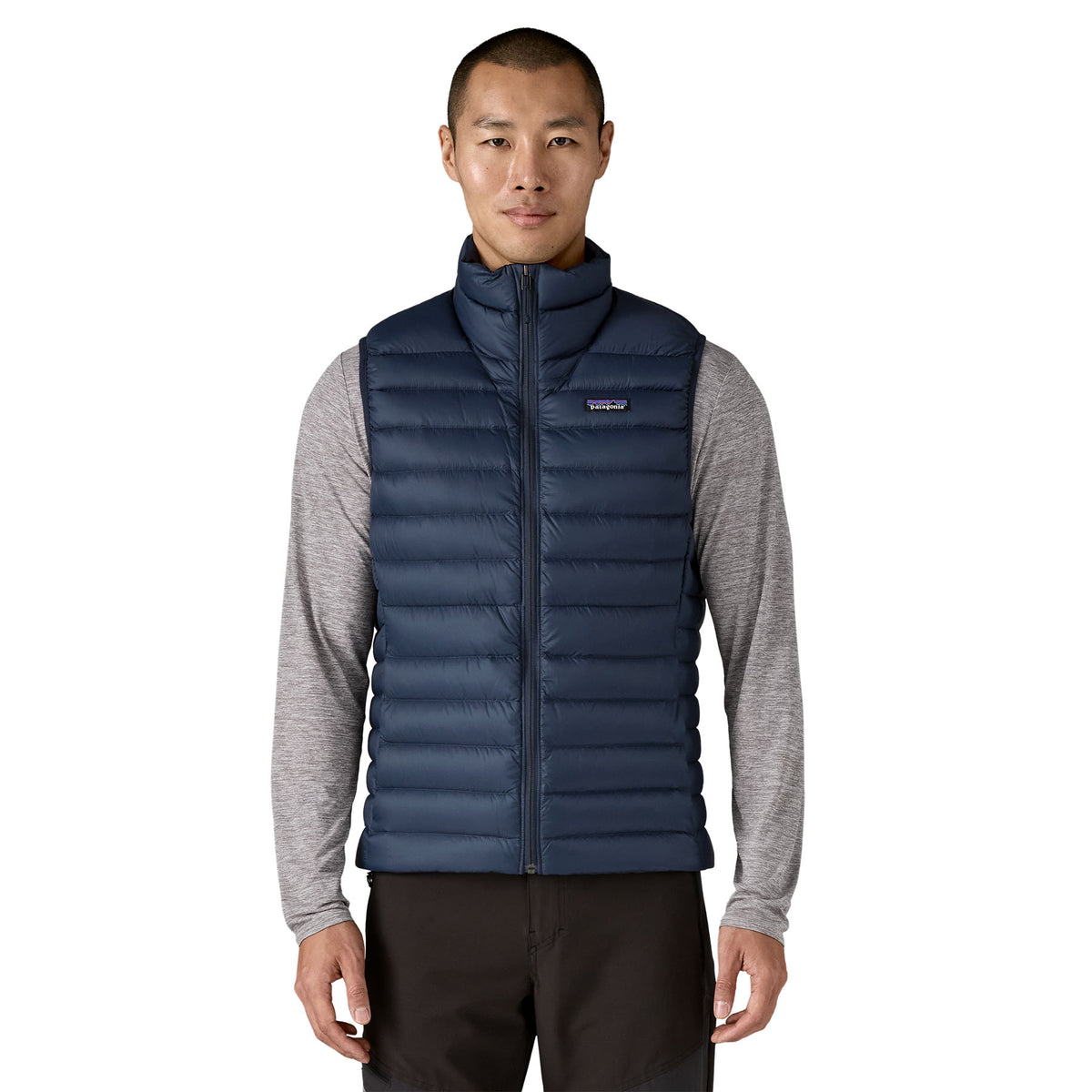 M's Down Sweater Vest - 84623 - New Navy