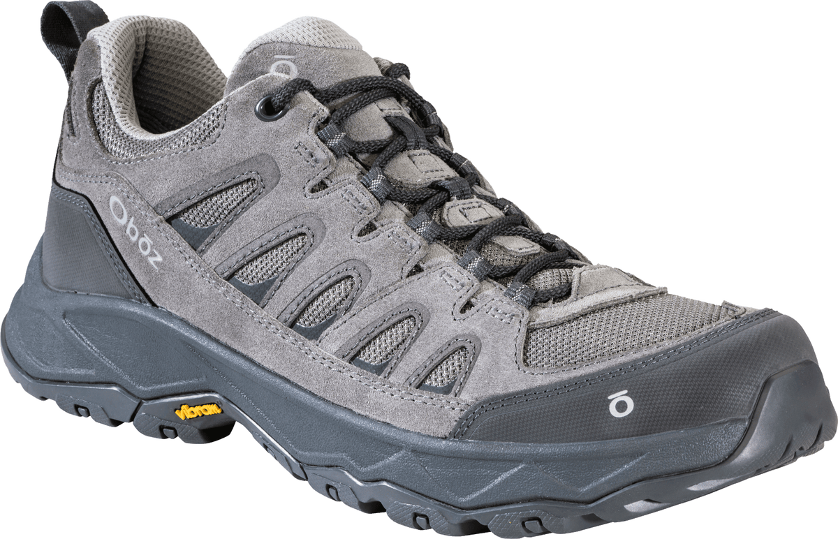 Oboz 75701HZY Mens Sawtooth Ascent Low-Hazy Gray