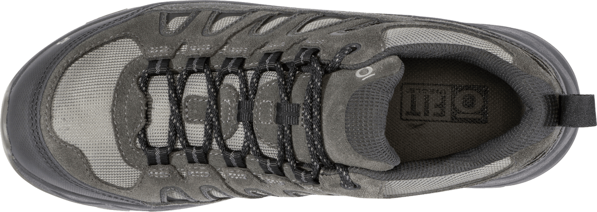 Oboz 76701CH Mens Sawtooth Ascent LOW B-Dry - Charcoal
