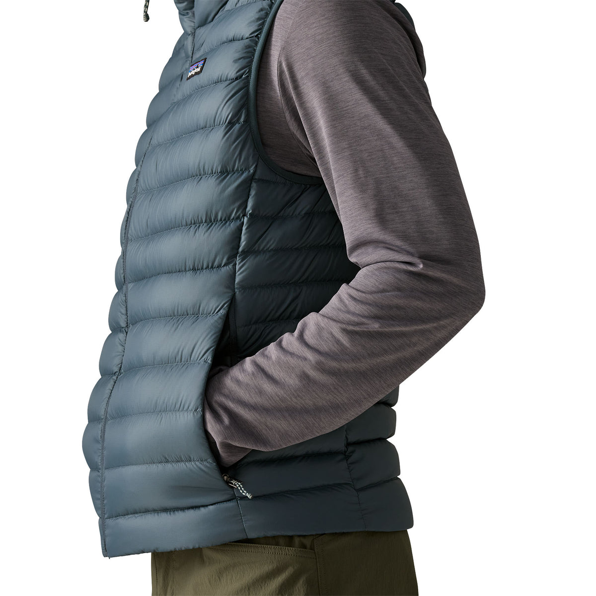 M's Down Sweater Vest - 84623 - Summit Blue