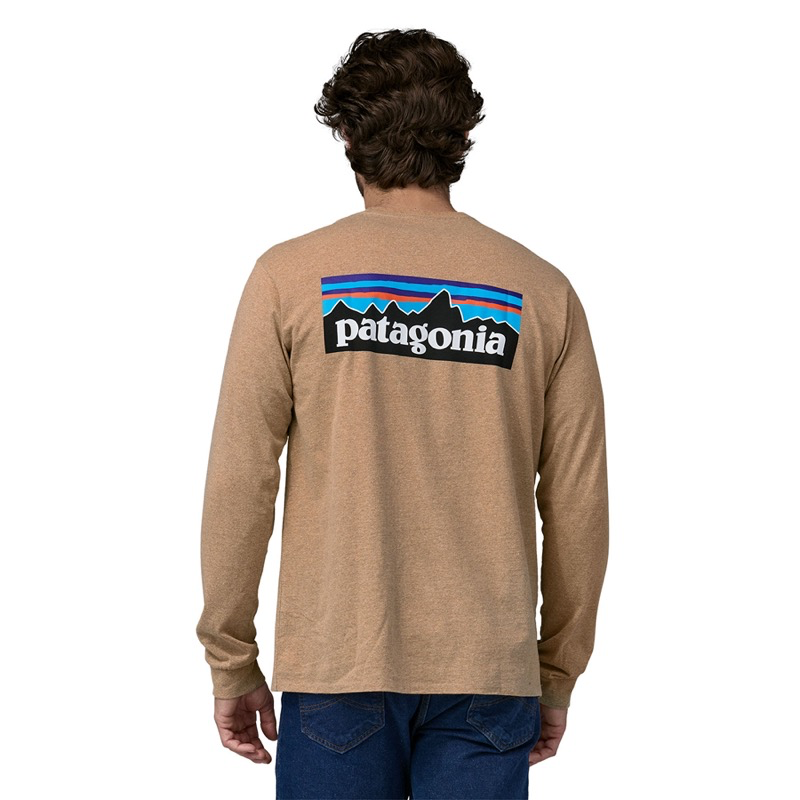 Patagonia 38518 Ms LS P-6 Logo Responsibili-Tee