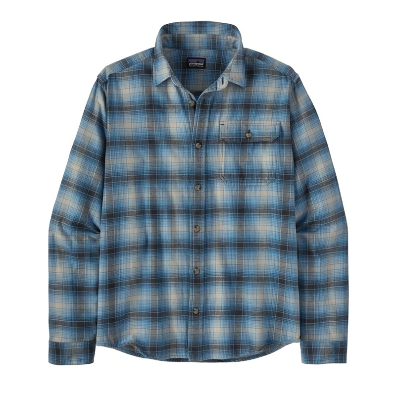 Patagonia 42410 M's L/S Light Weight Fjord Flannel Shirt