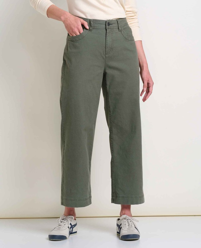 Toad & Co T1442907 Wmn's Earthworks Wide Leg Pant