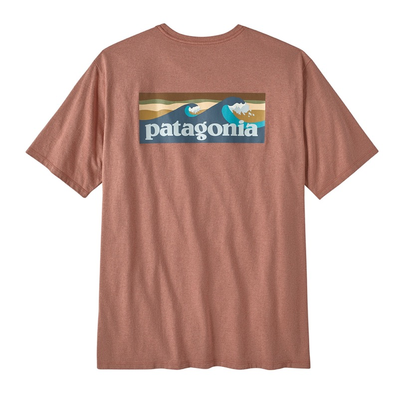 Patagonia 37655 Ms Boardshort Logo Pocket Responsibili-Tee