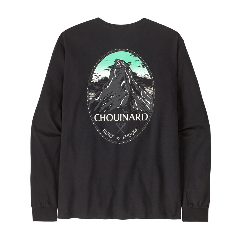 Patagonia 37779 Ms LS Chouinard Crest Responsibili-Tee