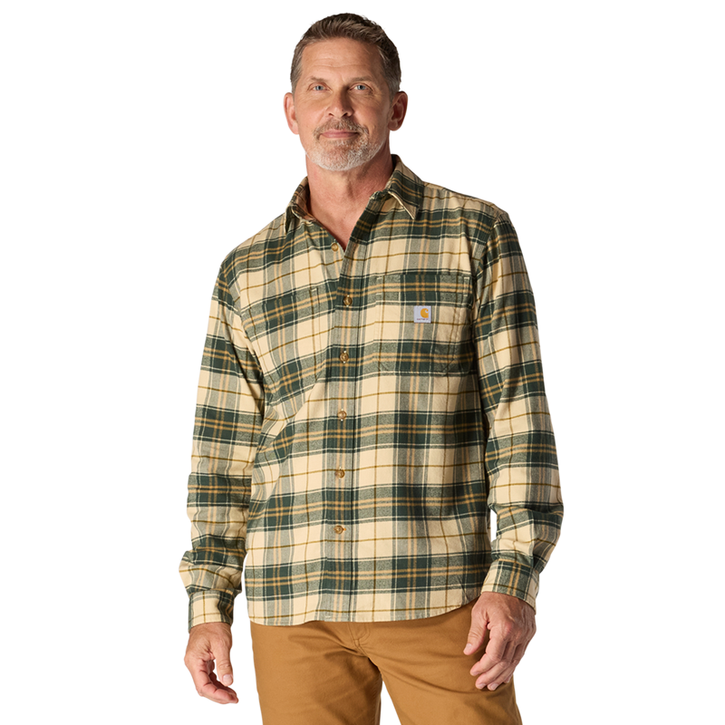 Carhartt 107010 MidWeight Flannel Shirt