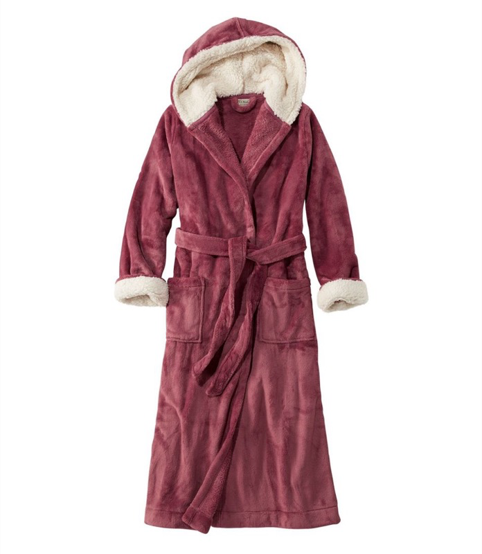 LL Bean Wicked Plush Robe - Regular - 508047