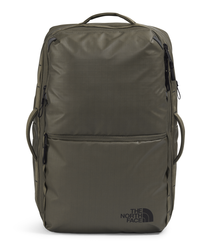 The North Face Base Camp Voyager Travel Pack: Black/Asphalt Grey The North Face Base Camp Voyager Travel Pack: Black/Asphalt Grey