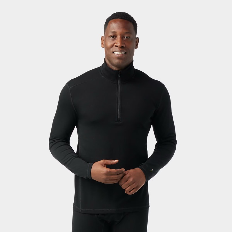 Smartwool SW002821 Men's Classic Thermal Merino Base 1/4 Zip