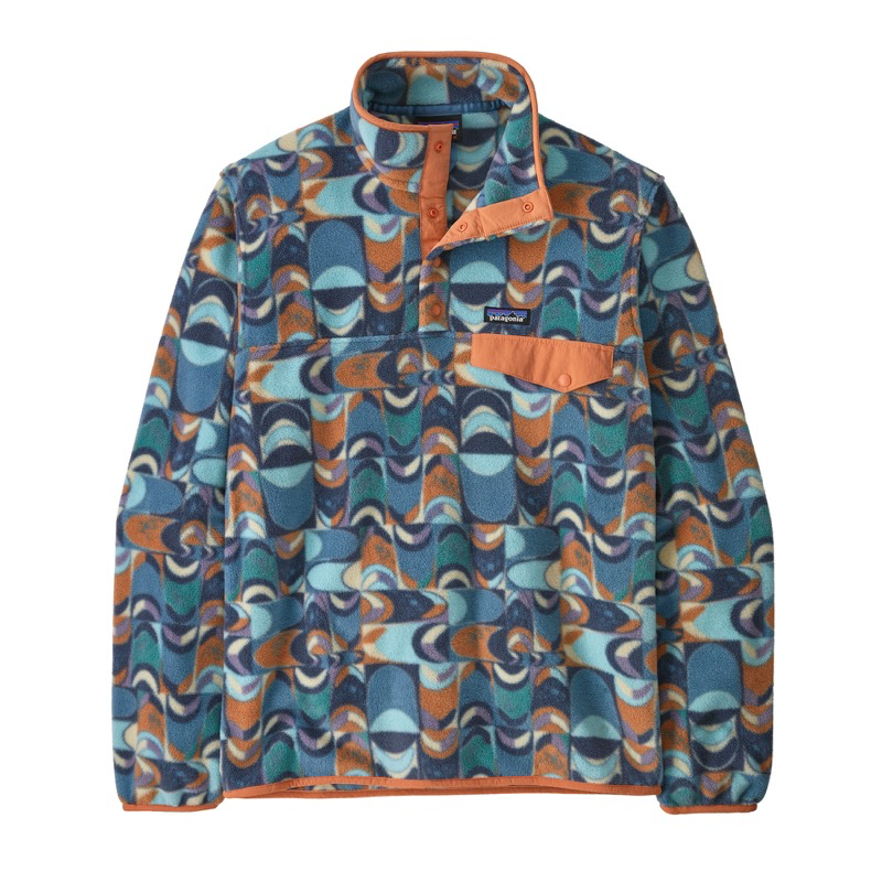 Patagonia 25551 Ms Light Weight Synchilla  Snap-T pullover