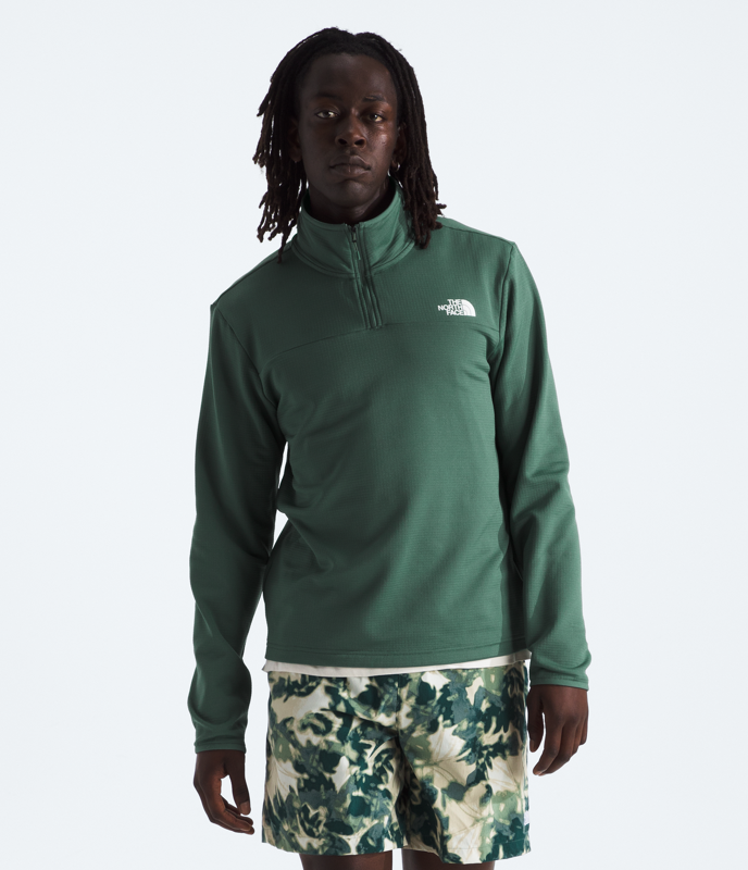 The North Face NF0A8AZE Ms Cedar Trail Grid Fleece 1/4 Zip