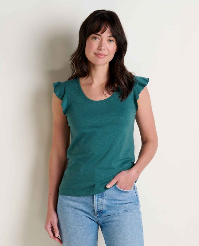 Toad & Co Ws Rufflita II Tee - T1112011