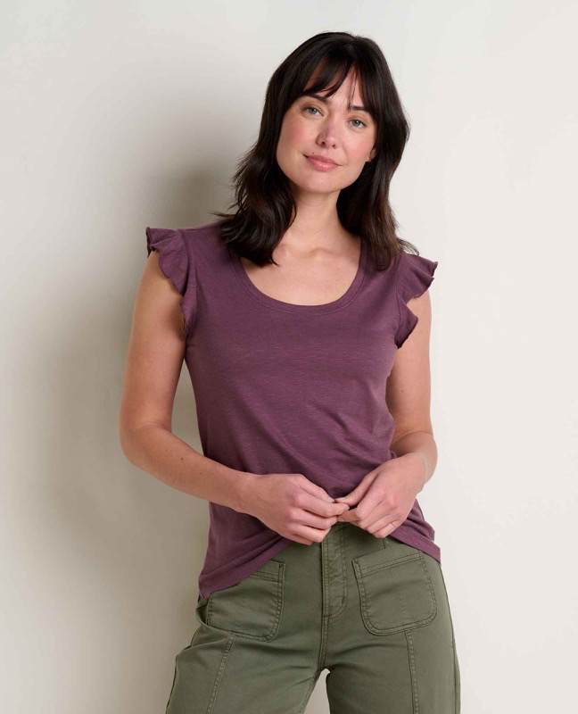 Toad & Co Ws Rufflita II Tee - T1112011