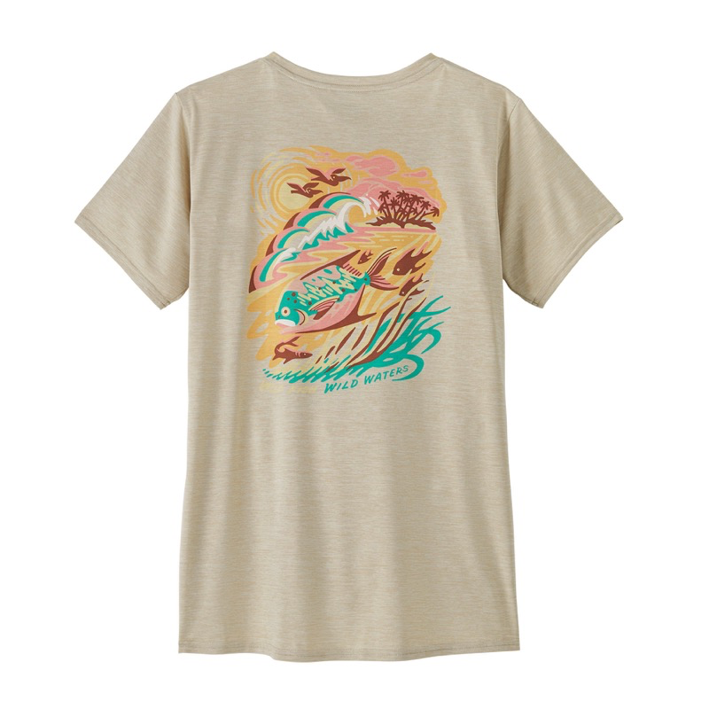 Patagonia 45365 Ws Cap Cool Daily Shirt - Waters