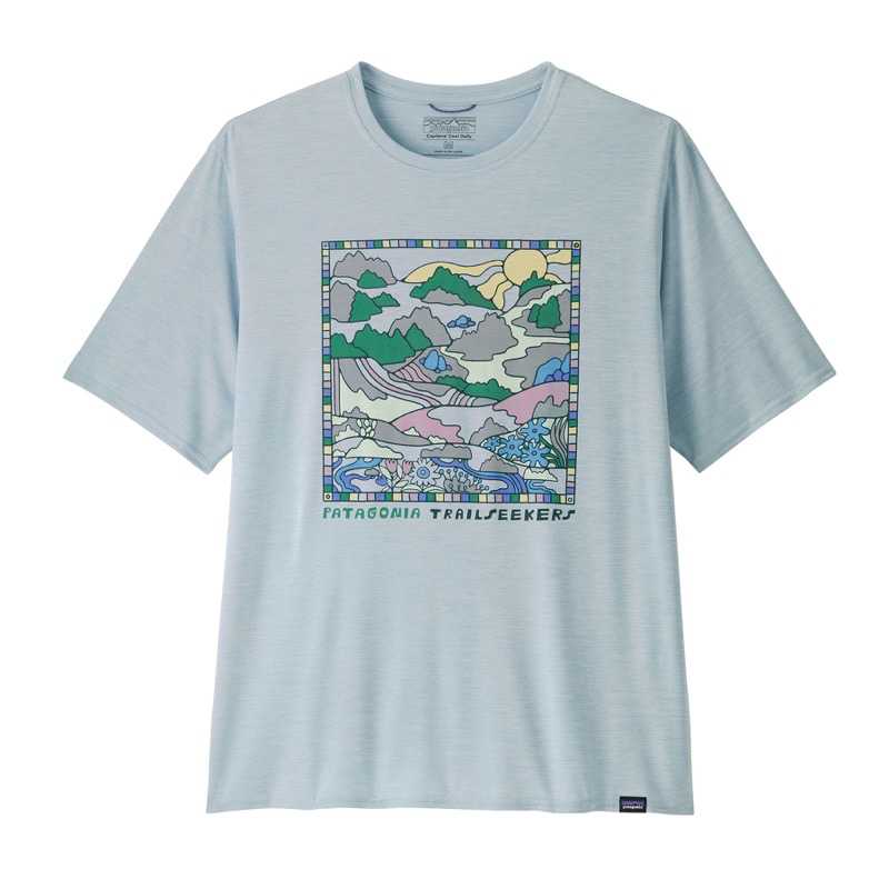 Patagonia 45385 Ms Short Sleeve Cap Cool Daily - Lands