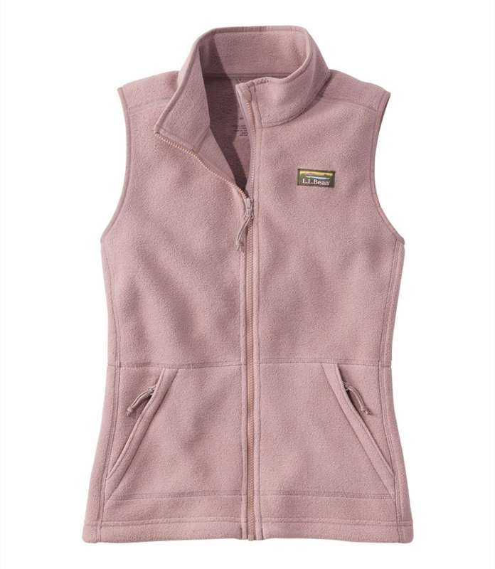 LL Bean Mountain Classic Fleece Vest Women's Regular - 504675
