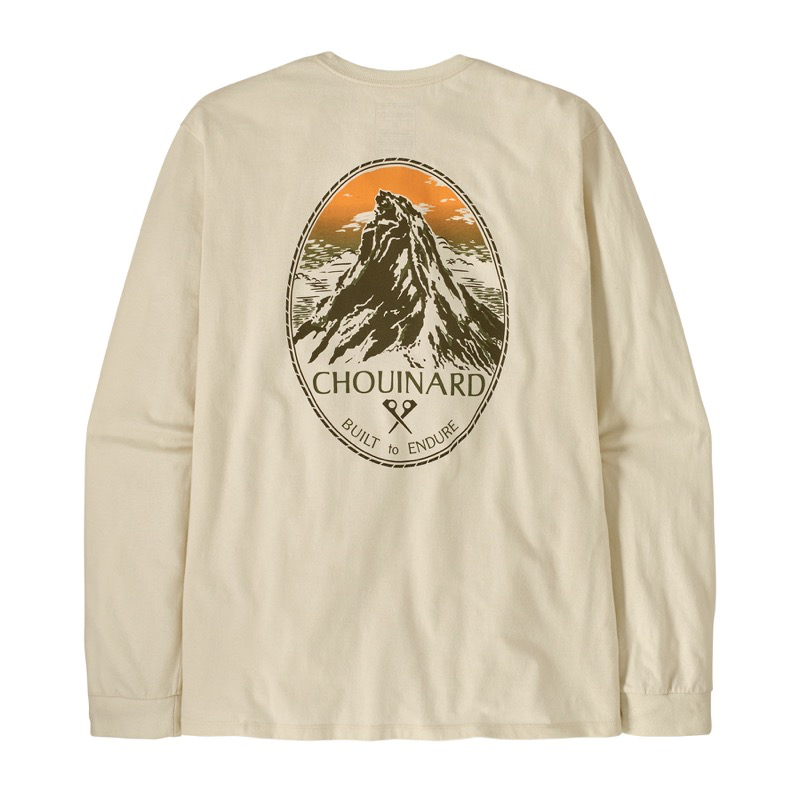 Patagonia 37779 Ms LS Chouinard Crest Responsibili-Tee