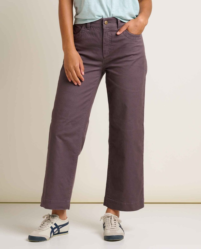 Toad & Co T1442907 Wmn's Earthworks Wide Leg Pant