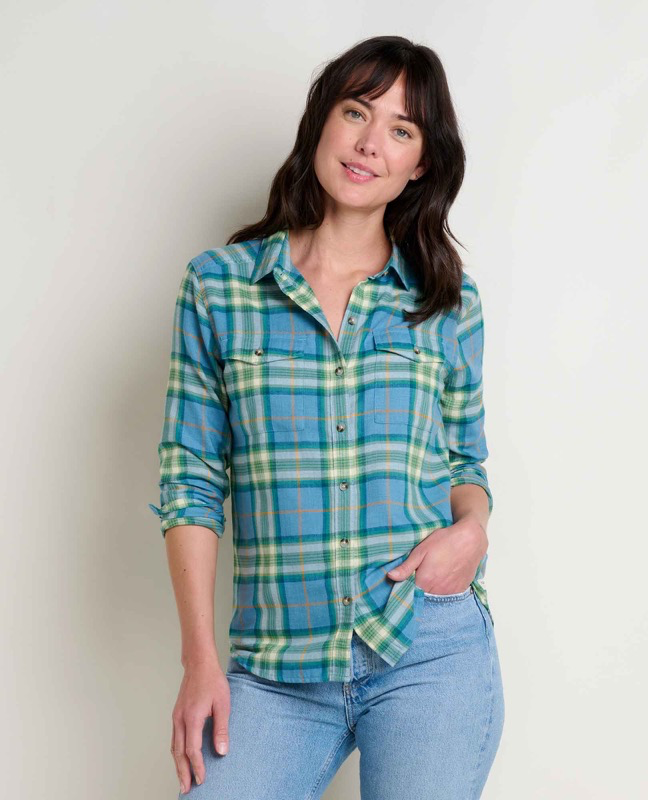 Toad & Co T1241913 Ws RE-Form Flannel Shirt