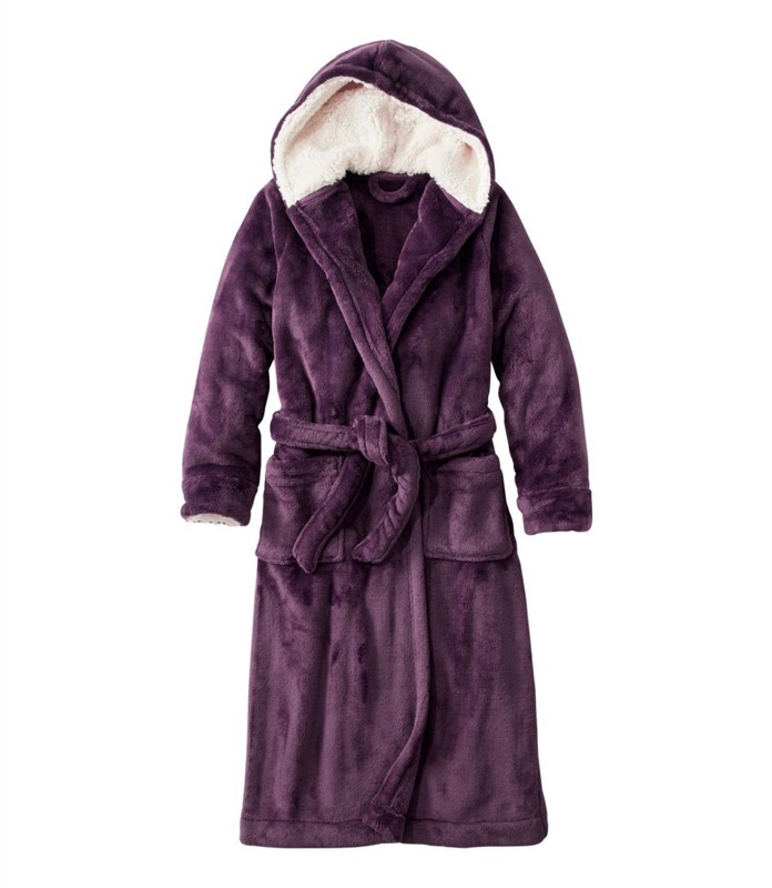 LL Bean Wicked Plush Robe - Regular - 508047