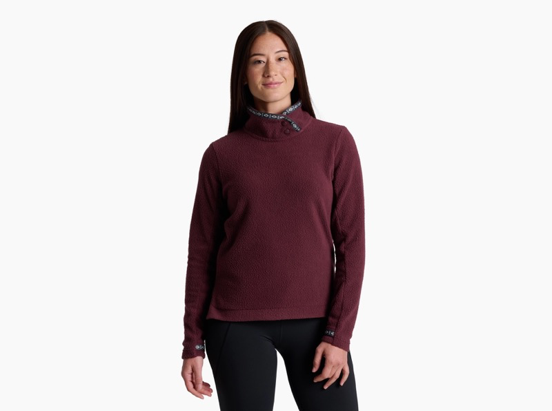 Kuhl 4067 Ws Hygge Snap Pullover