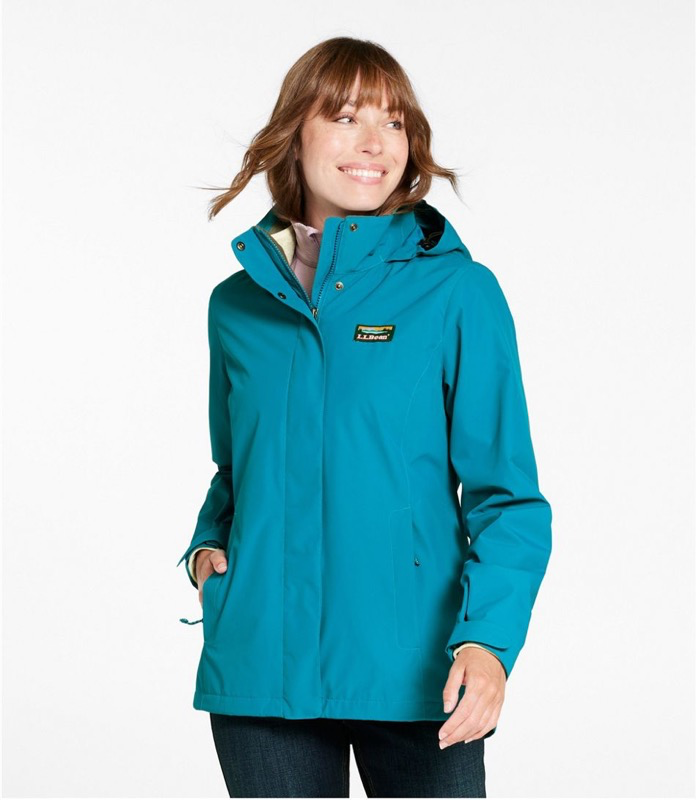 LL Bean 501839 Bean's Wmns Sweater Fleece 3 in 1 Jacket