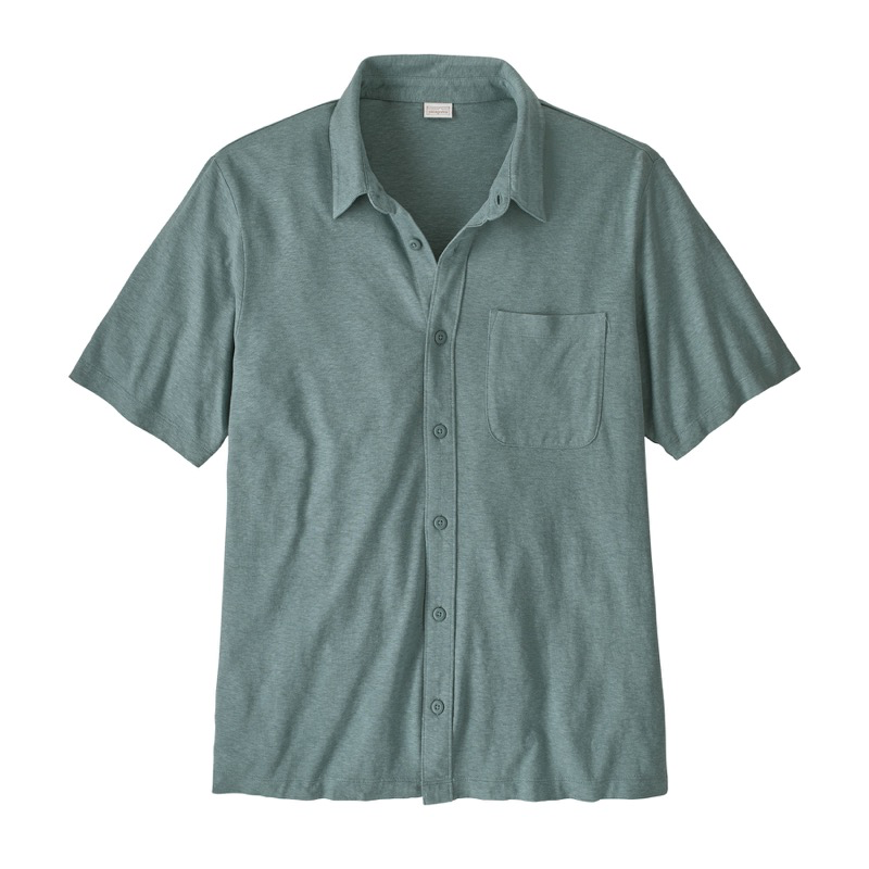 Patagonia 42045 M's Trail Harbor Button Down Knit Shirt