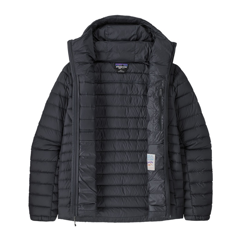 M's Down Sweater Hoody - 84702 - Black