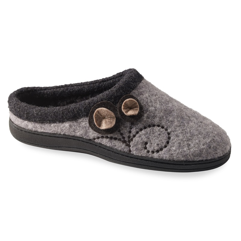 Wool Slippers Womens Acorn Chinchilla Slippers Acorn Slippers Fur