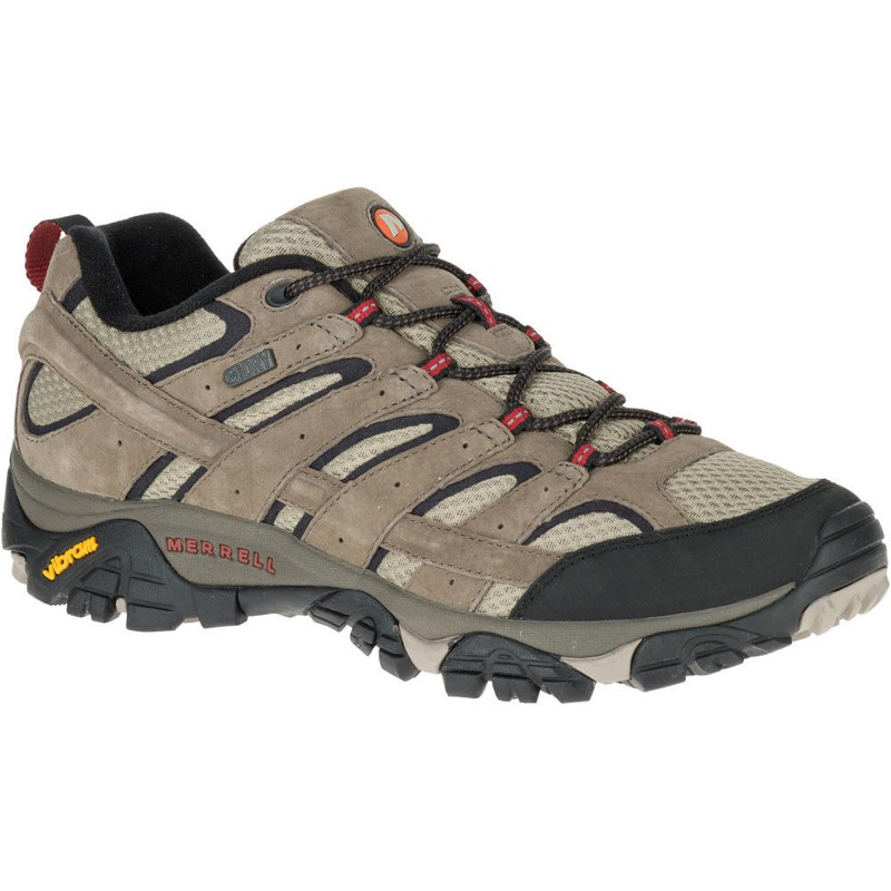 Merrell Moab 2 Low Waterproof Hiking Shoes Men\'s 7.5 Brown Vibram J08871 Merrell Moab 2 Waterproof Hiking Shoe - Men main image 3