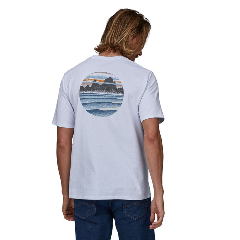 Patagonia 37673 M's Skyline Stencil Responsibili-Tee
