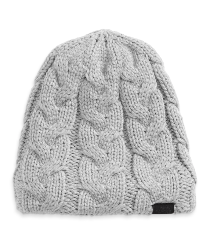 The North Face  White Cable Knit Beanie ?NWT? The North Face Cable Minna Beanie Fleece Lined  main image 2