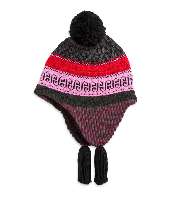 TNF-NF0A7WFN FAIRISLE EARFLAP BEANIE