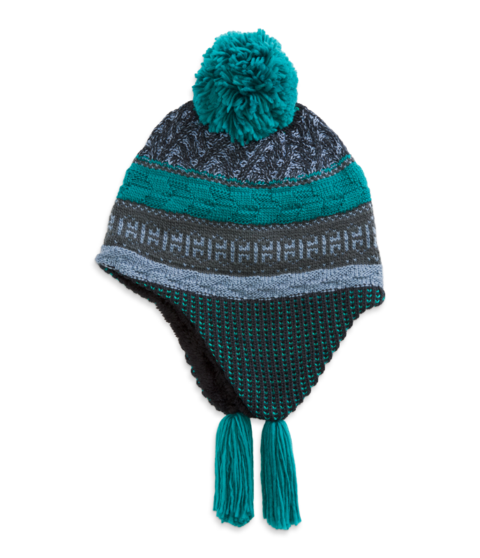 TNF-NF0A7WFN FAIRISLE EARFLAP BEANIE