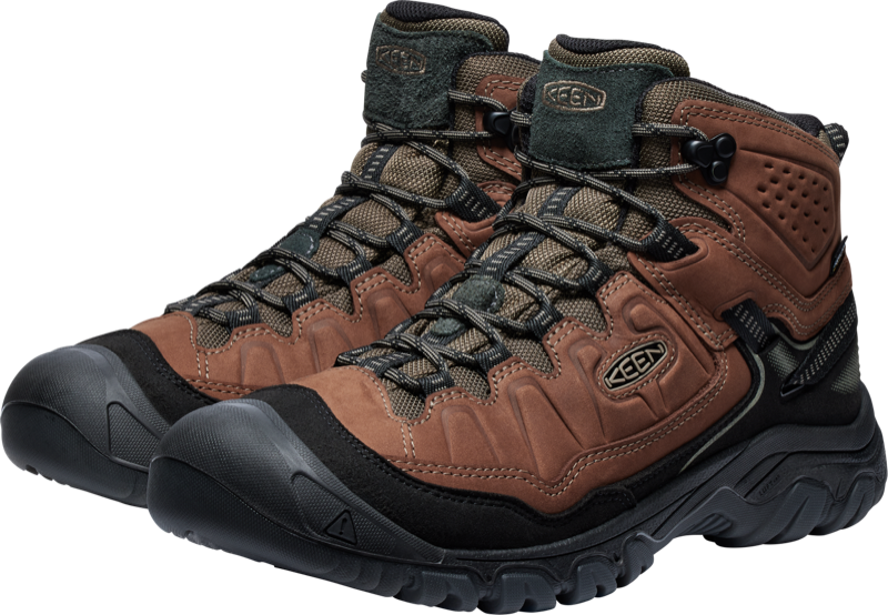 Keen Men's Targhee IV Mid WP - 1028988 - Bison/Black