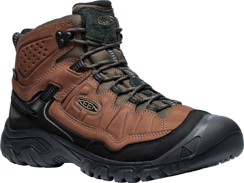 Keen Men's Targhee IV Mid WP - 1028988 - Bison/Black