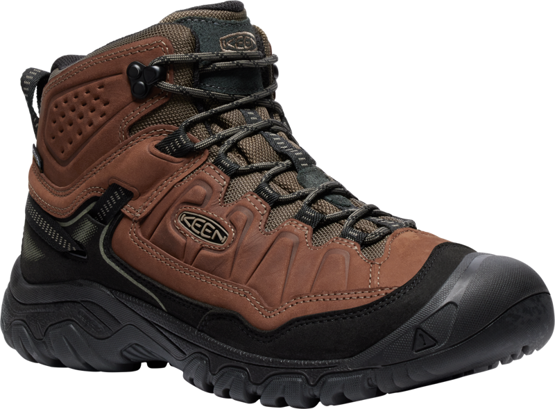 Keen Men's Targhee IV Mip WP Wide-1029002 - Bison/Black