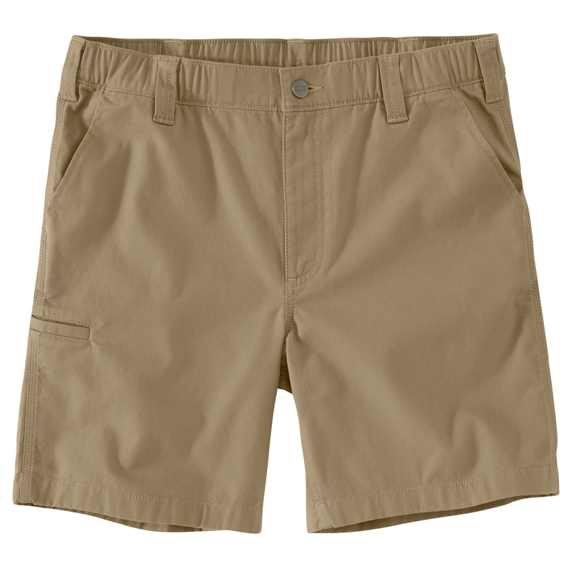 Carhartt 105841 Ms Rugged Flex RlxdFit 8in Canvas Short Elastic waist