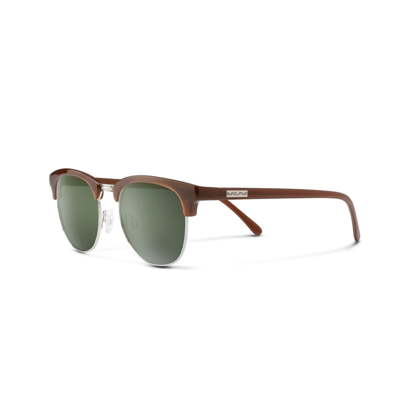 SunCloud  Step Out Cedar/Silver/Polarized Gray Green