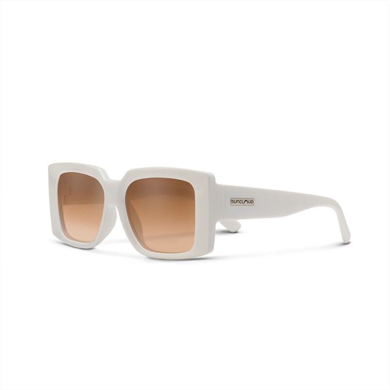 SunCloud Astoria Ivory/Polarized Brown Gradient